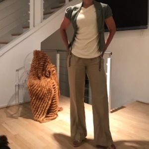 Guess Jacket (Olive) & Pants (Tan) Set